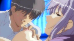 Rough and brutal drilling for a busty hentai slut