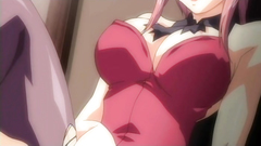 Blonde feels pain and pleasure at the same time