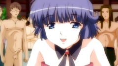 Blonde feels pain and pleasure at the same time