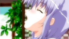 Blonde feels pain and pleasure at the same time