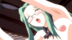 Blonde feels pain and pleasure at the same time