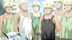 Hot chicks with nice curves blow cock on their knees