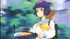 Old school cartoon in hentai style with young girls