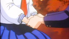 Old school cartoon in hentai style with young girls