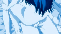 Naked brunette rides her horny lover in cartoon