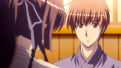 Young and handsome schoolgirl in sexy school uniform