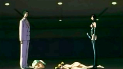 Rough threesome fuck in xxx hentai cartoon