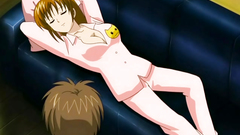 Nice and deep penetration from behind for busty woman