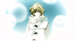 Small-titted blonde abused by strong man