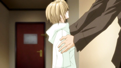 Barely legal teen with blonde hair in hentai toon