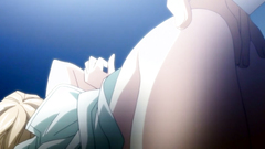 Barely legal teen with blonde hair in hentai toon