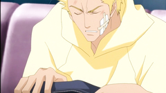 Innocent-looking blonde babe in hentai toon