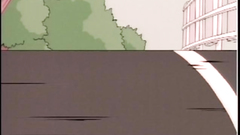 Sweet cartoon babe takes big cock in her mouth