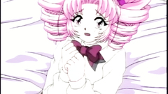 Sweet cartoon babe takes big cock in her mouth