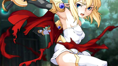 Sweet young elf blonde ruined by huge monster's cock