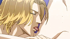 Gay couple in their passionate oral pleasure