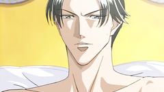 Gay couple in their passionate oral pleasure