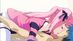 Young couple has great time together - so romantic