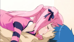 Young couple has great time together - so romantic