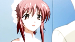 Sweet redhead babe has beautiful round boobs