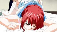 Seuctive redheaired cutie gets deeply fucked from behind