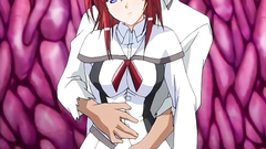 Horny busty babe gets abused by evil tentacles