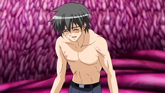 Horny evil tentacles squeezing her beautiful breasts