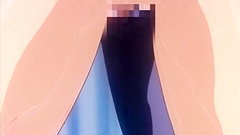 Sexy redhead in short skirt in hot hentai cartoon