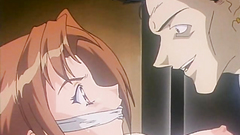 Evil rapist fucks tied up beautiful hentai woman