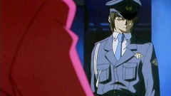 Naked black-haired babe gets drilled from behind