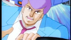 Hot chicks with large boobs in hentai cartoon