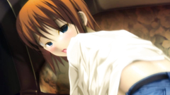 Busty young chick fucks herself with massive sex toy