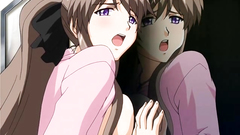 Big tits hentai brunette fucked in the public place