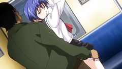 Young blonde spreads her legs wide open