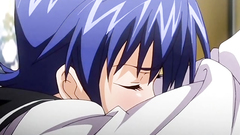 Young blonde spreads her legs wide open