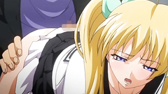 She takes cock in her young pussy from behind