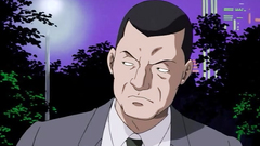 Handsome schoolgirl alone in the park at night