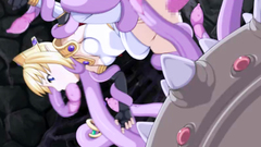 Petite blonde elf destroyed by horny tentacles