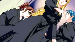 Black Bible hentai porn cartoon with stunning chicks