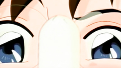 Young and handsome cutie blows cock on her knees