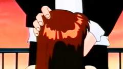 Young and handsome cutie blows cock on her knees