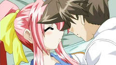 Redhead cutie with big boobs shows her skills in pounding