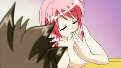 Redhead cutie with big boobs shows her skills in pounding