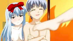 Young and naked teens look pretty hot in this toon