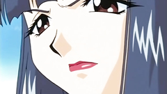 Sweet and petite babe strokes huge dick till it cums