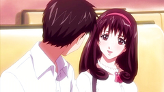 Busty redhead babe spreads her legs for fuck