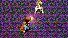 Sweet and young hentai characters in erotic cartoon