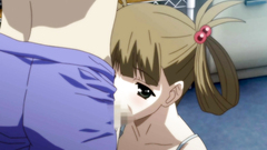 Petite teenage cutie blows cock on her knees