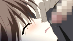 Small and barely legal cutie gangbanged by horny guys