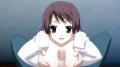 Young cutie strokes dong with her beautiful tits